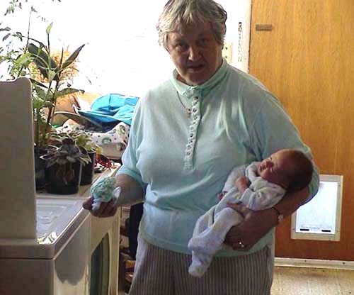 Grandma Merlin and Maddy