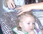 Brock's First Haircut