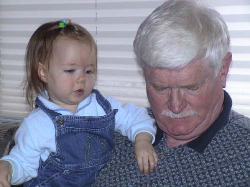 Maddy and GrandPa