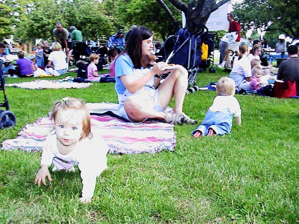 Picnic Maddy Mom Brock