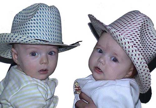 Cowboy Hats Brock and Maddy