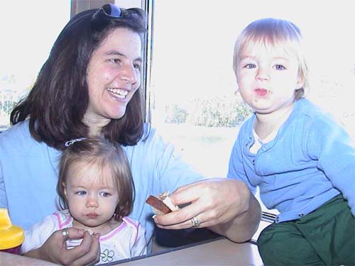 Mom, Maddy, Brock