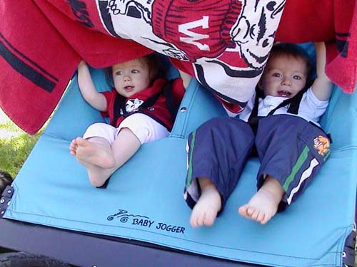 Stroller Maddy and Brock