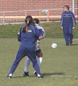 Tiffany Roberts and Lorrie Fair