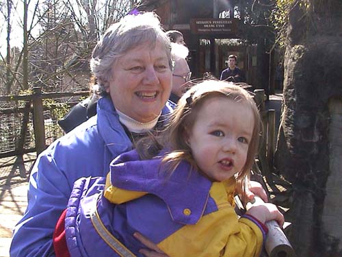 Orangutans Grandma & Maddy