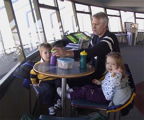 Space Needle Brock, Papa, Maddy