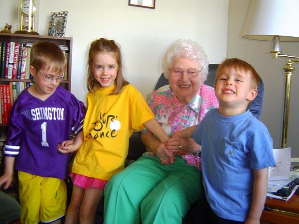Great Grandma Grassy and G-Pod