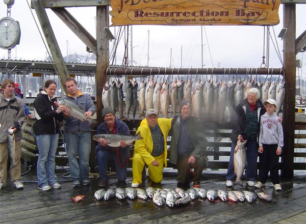 Fishing Salmon Carl and Papa