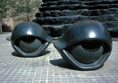 Eye Benches by Roxy Paine