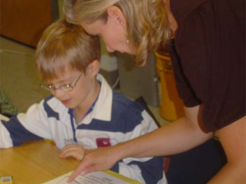 OV Brock and Mrs. Heindl