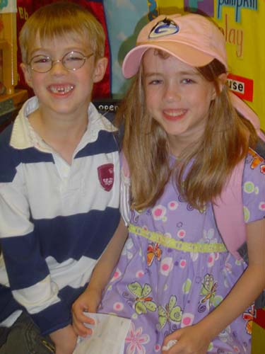 OV Twins 1st Day of School