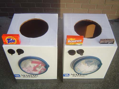 Halloween Washer and Dryer