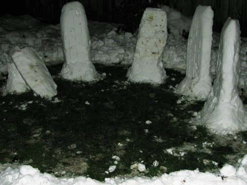 Snowhenge