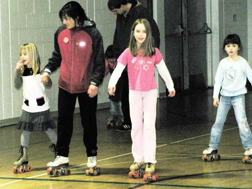 Rollerskating Maddy