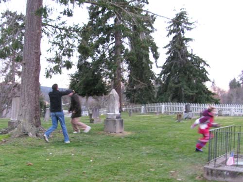 Zombies in the graveyard 02