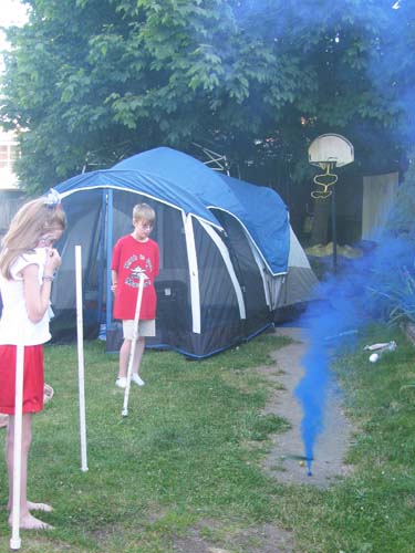 Smoke Bomb Maddy and Brock
