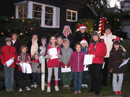 Candy Cane Lane Caroling