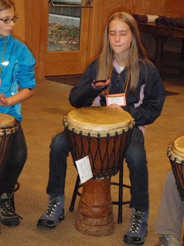 Islandwood Drum Circle Maddy