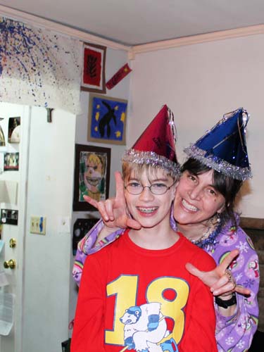 Brock and Mom