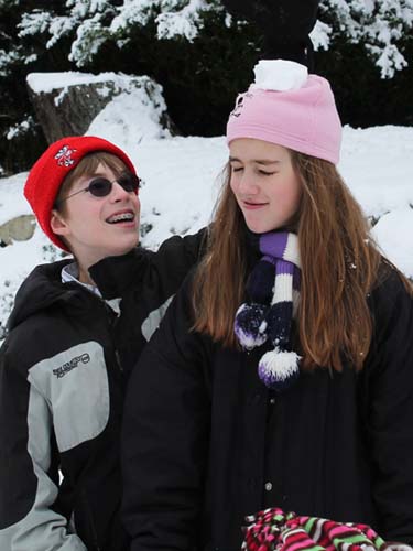 Snow Brock and Maddy