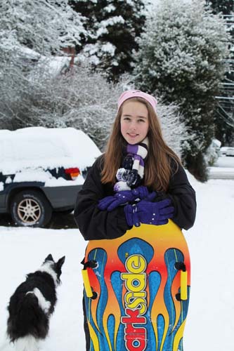 Snow Cuzco and Maddy