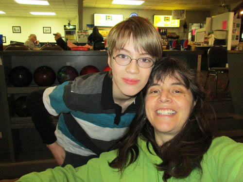 Brock and Mom