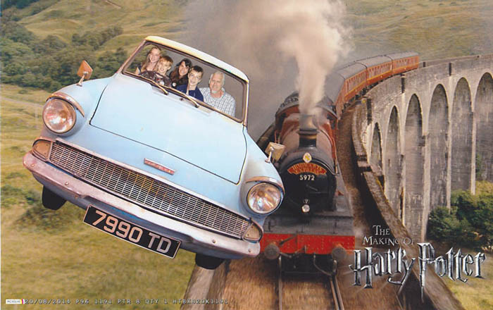 Harry Potter Flying Car