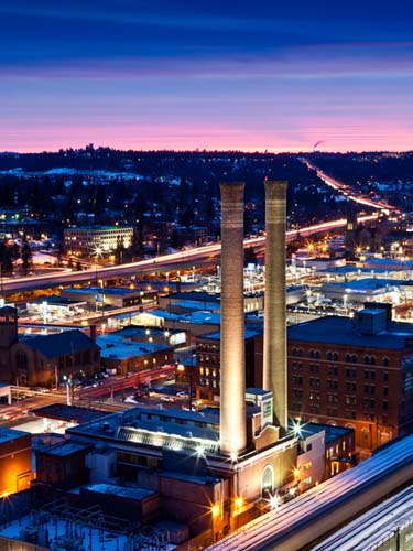 View from Davenport Tower
