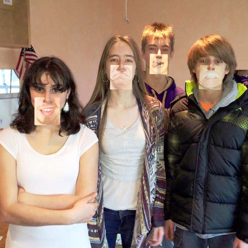liya, Maddy, Brock, Dane