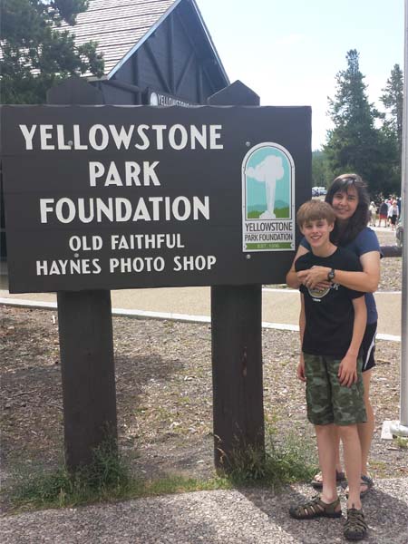 Yellowstone Old Faithful Dane, Mom