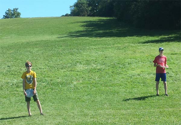 Frisbee Golf Dane, Brock
