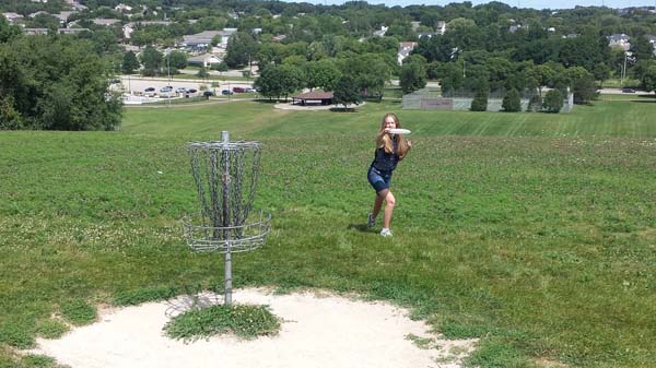 Frisbee Golf  Maddy