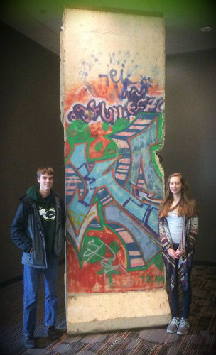 Brock, Maddy Berlin Wall