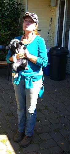 Smudge and Laura Vishoot