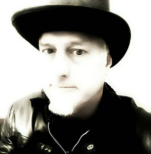 Papa in black