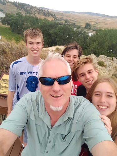 Pompeys Pillar G-Pod Selfie