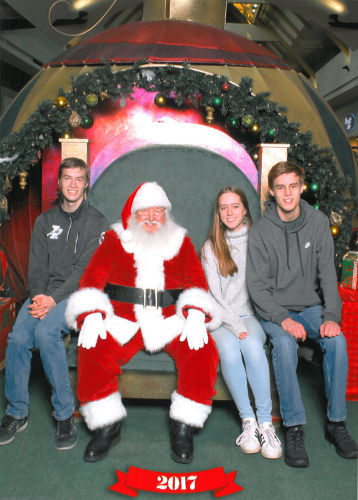 Santa Claus with G-Pod
