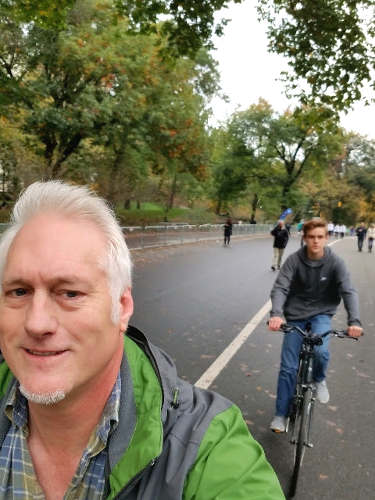 Central Park Biking Papa Dane