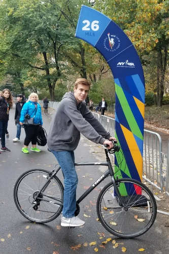 Central Park Marathon 26 Mile Marker Dane