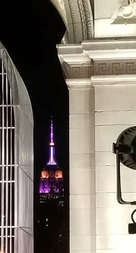 Empire State Building from Washington Square