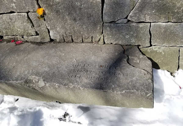 Giles Corey, Salem Witch Trials