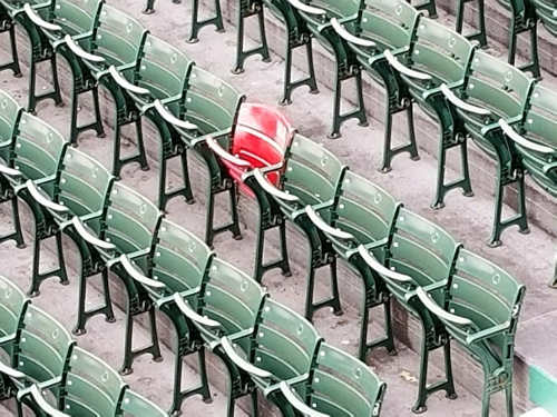 Fenway Park Red Seat