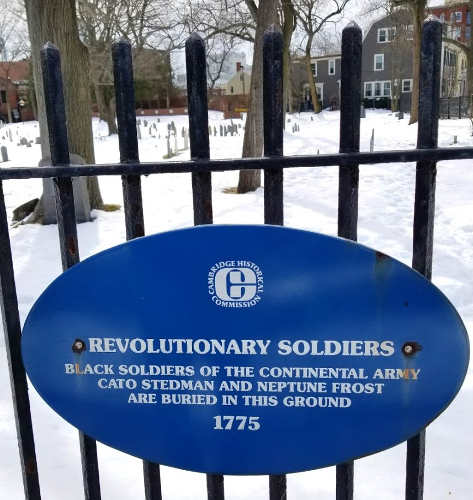 Revolutionary Black Soldiers Plaque