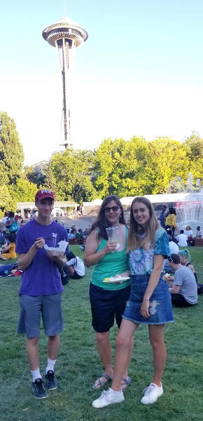 Brock, Mom, Maddy