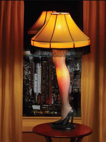 Xmas Story Leg Lamp