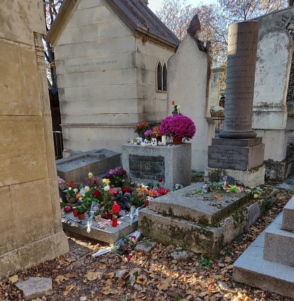 P&egrave;re Lachaise Jim Morrison