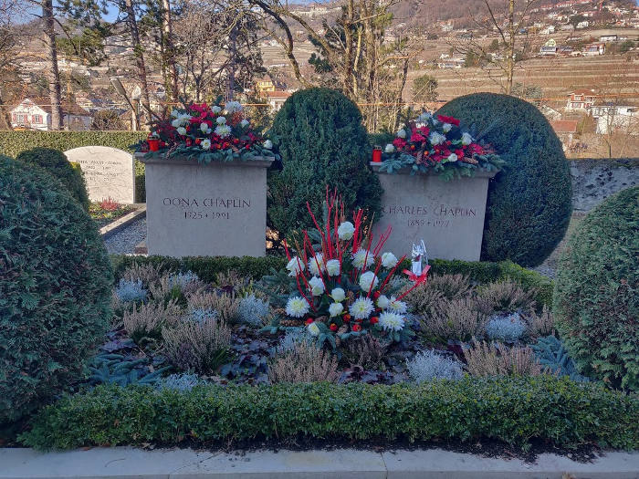 Charlie Chaplin Grave
