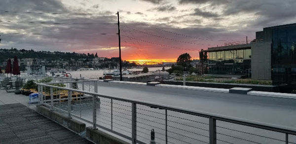 Seattle Sunset Gilead Office