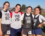USNT Ultimate IHS Maddy Leana Ella Maggie
