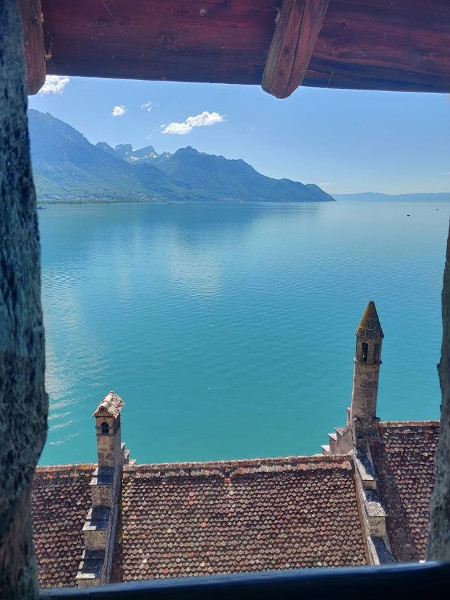 View from Ch&acirc;teau de Chillon